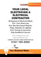 Electrician A6 Flyers by Templatecloud 