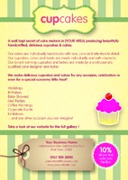 Bakery A5 Flyers by Templatecloud