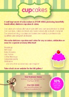 Bakery A6 Leaflets by Templatecloud