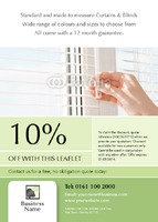 Blinds A6 Leaflets by Templatecloud