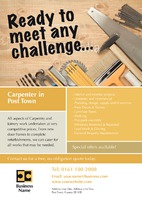Carpenters A3 Posters by Templatecloud 