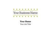 Tea Room Business Card  by Templatecloud
