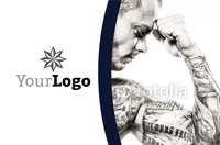 Tattooists Business Card  by Templatecloud