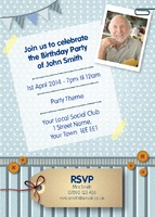 Birthday Party A6 Invitations by Templatecloud