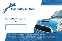 Garage Services Business Card  by Templatecloud 