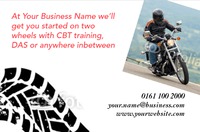 Business Card Motorbike Tyre Tread Collection by Templatecloud