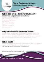 Accountants A6 Leaflets by Templatecloud