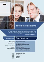 Accountants A5 Leaflets by Templatecloud 