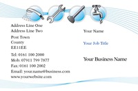 Plumbing Business Card  by Templatecloud 