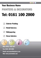 Painters and Decorators A5 Flyers by Templatecloud 