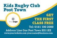 Sports Business Card  by Templatecloud 