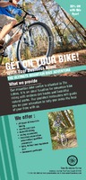 Bike Hire 1/3rd A4 Flyers by Templatecloud 