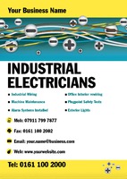 Electrician A4 Posters by Templatecloud 