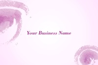 Salon Business Card  by Templatecloud 
