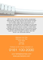 Electrician A6 Flyers by Templatecloud