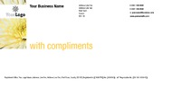  1/3rd A4 Compliment Slips by Templatecloud 