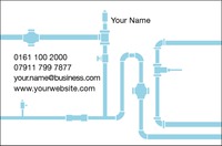Plumbers Business Card  by Templatecloud