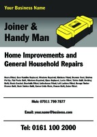 Handy Man A5 Flyers by Templatecloud 