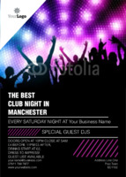 Clubs A6 Flyers by Templatecloud 