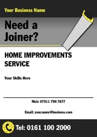 Joiners A6 Flyers by Templatecloud 