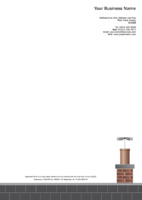Chimney Sweeps A4 Letterheads by Templatecloud 