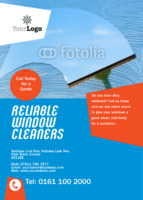 Cleaning A6 Flyers by Templatecloud 