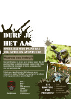 Paintball A6 Flyers voor Rebecca Doherty