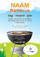 Bbq A5 Flyers voor Thomas Mascall