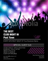 Clubs 8.5" x 11" Flyers by Templatecloud 