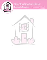 Cleaning 8.5" x 11" Stationery by Templatecloud 