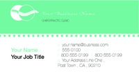 Physical Therapy 2" x 3.5" Business Cards by Templatecloud 