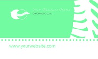 Physical Therapy 2" x 3.5" Business Cards by Templatecloud