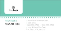 Physical Therapy 2" x 3.5" Business Cards by Templatecloud 