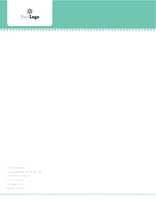 Physical Therapy 8.5" x 11" Stationery by Templatecloud 