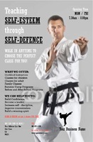 Martial Arts 5.5" x 8.5" Flyers by Templatecloud 