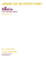 Estate Agents 8.5" x 11" Stationery by Templatecloud 