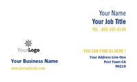 Estate Agents 2" x 3.5" Business Cards by Templatecloud 