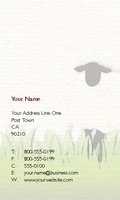 Hospitality 2" x 3.5" Business Cards by Templatecloud 