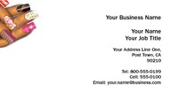 Nails 2" x 3.5" Business Cards by Templatecloud 