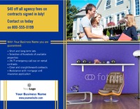 Estate Agents 8.5" x 11" Flyers by Templatecloud