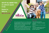 Estate Agents 4" x 6" Flyers by Templatecloud