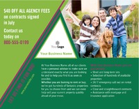 Estate Agents 8.5" x 11" Flyers by Templatecloud