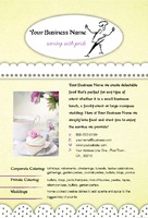 Catering 4" x 6" Flyers by Templatecloud 