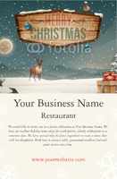 Restaurant 5.5" x 8.5" Flyers by Templatecloud 