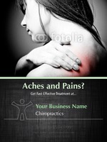Chiropractic 18" x 24" Poster Posters by Templatecloud 
