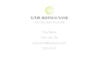Finance 2" x 3.5" Business Cards by Templatecloud 