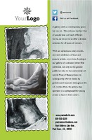 Art Gallery 5.5" x 8.5" Flyers by Templatecloud 