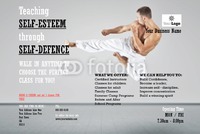 Martial Arts 4" x 6" Flyers by Templatecloud 
