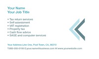 Accountants 2" x 3.5" Business Cards by Templatecloud