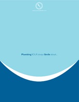 Plumbers 8.5" x 11" Stationery by Templatecloud